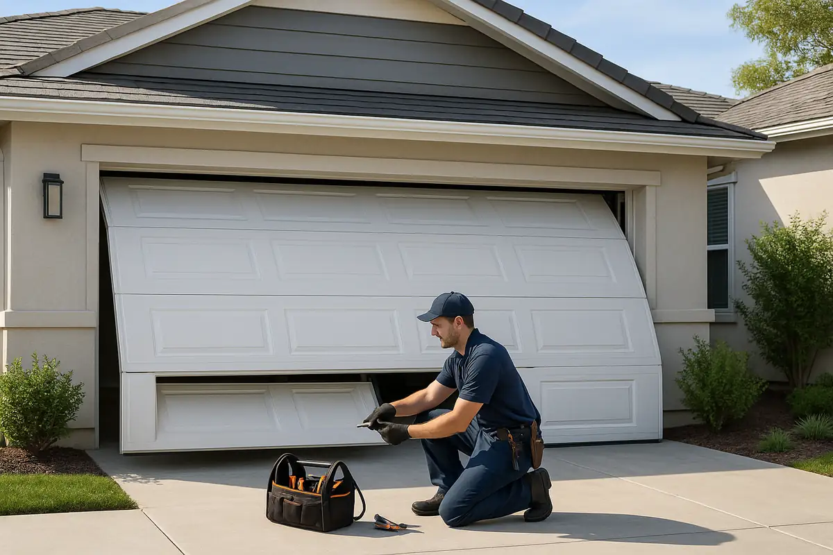 Garage Door Security: Protecting Your Home with Tuned Garage Door Repair in West Simsbury, CT