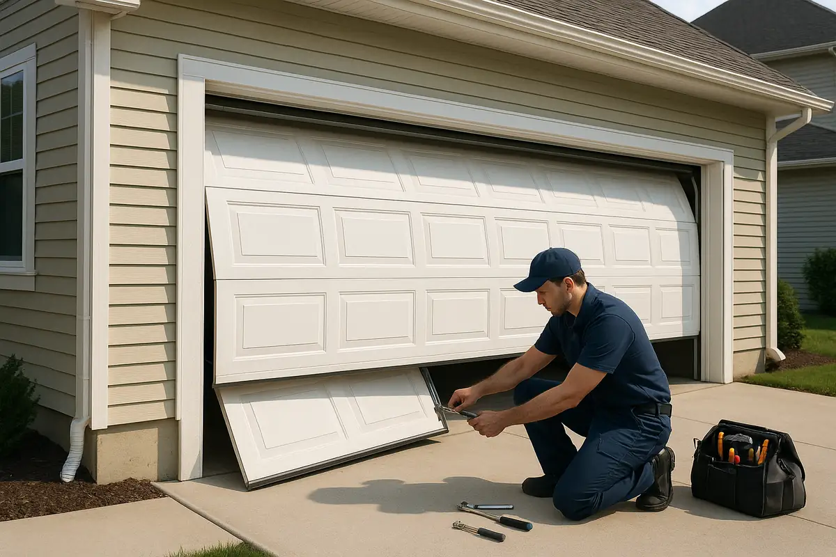 Garage Door Security: Protecting Your Home with Tuned Garage Door Repair in West Simsbury, CT