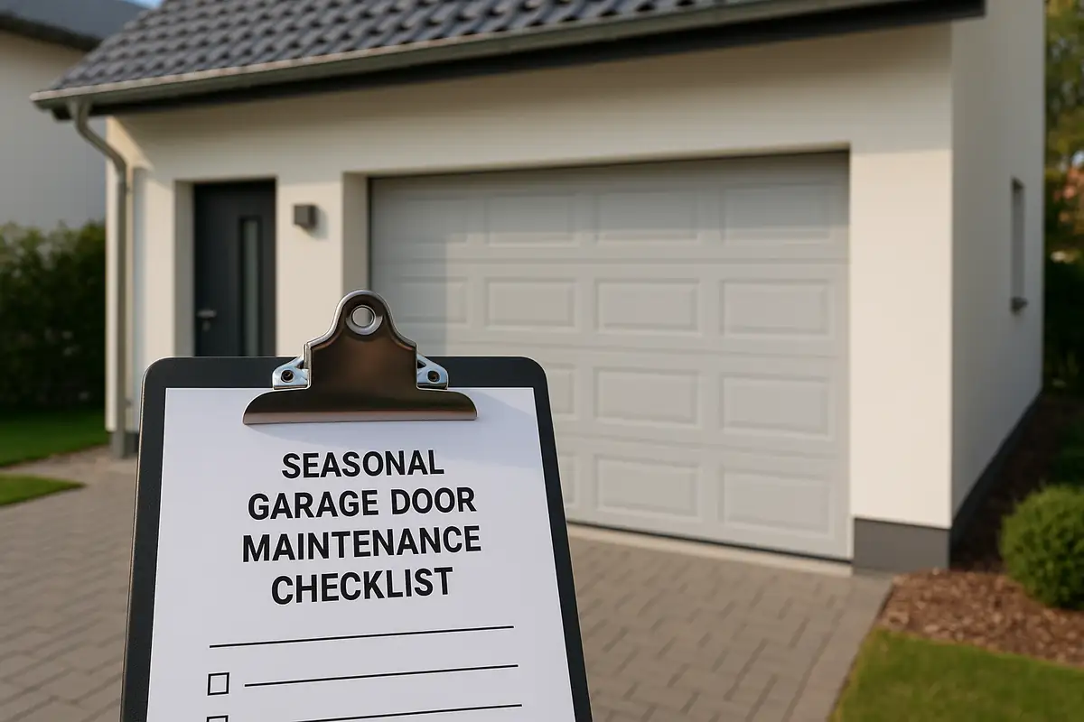 Seasonal Garage Door Maintenance Checklist for West Simsbury, CT | Tuned Garage Door Repair