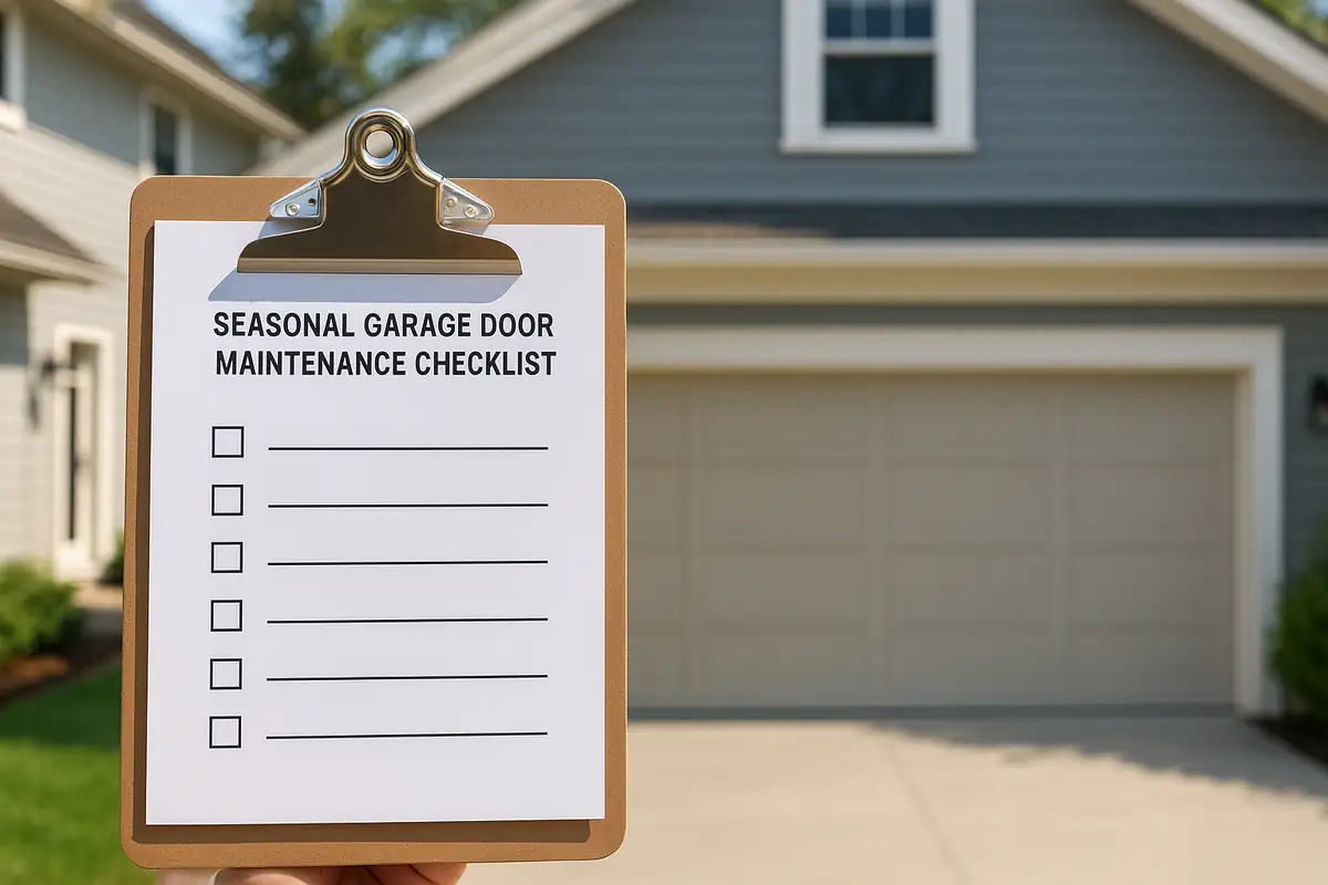 Seasonal Garage Door Maintenance Checklist for Optimal Performance in West Simsbury, CT