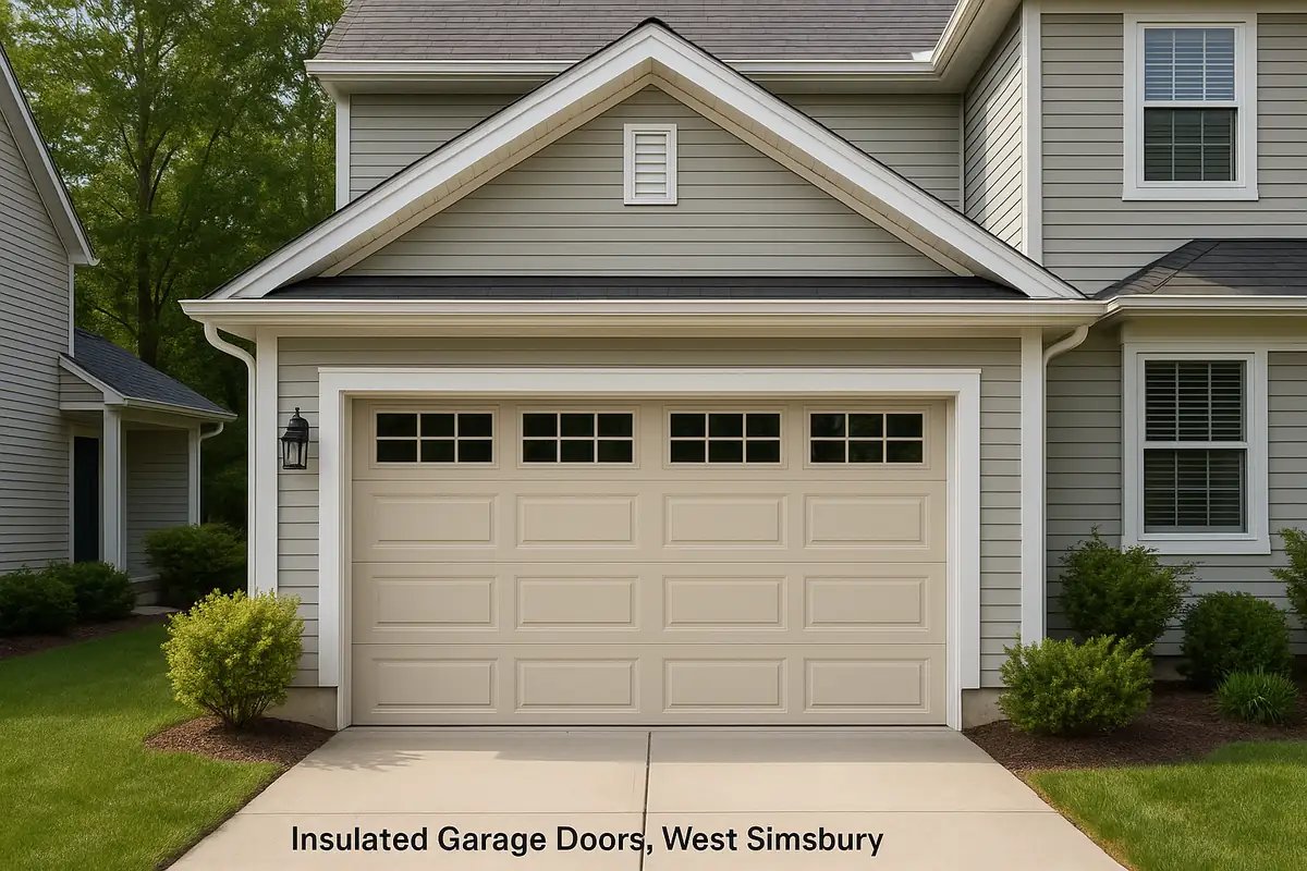 The Benefits of Insulated Garage Doors: Why You Should Consider Upgrading in West Simsbury, CT
