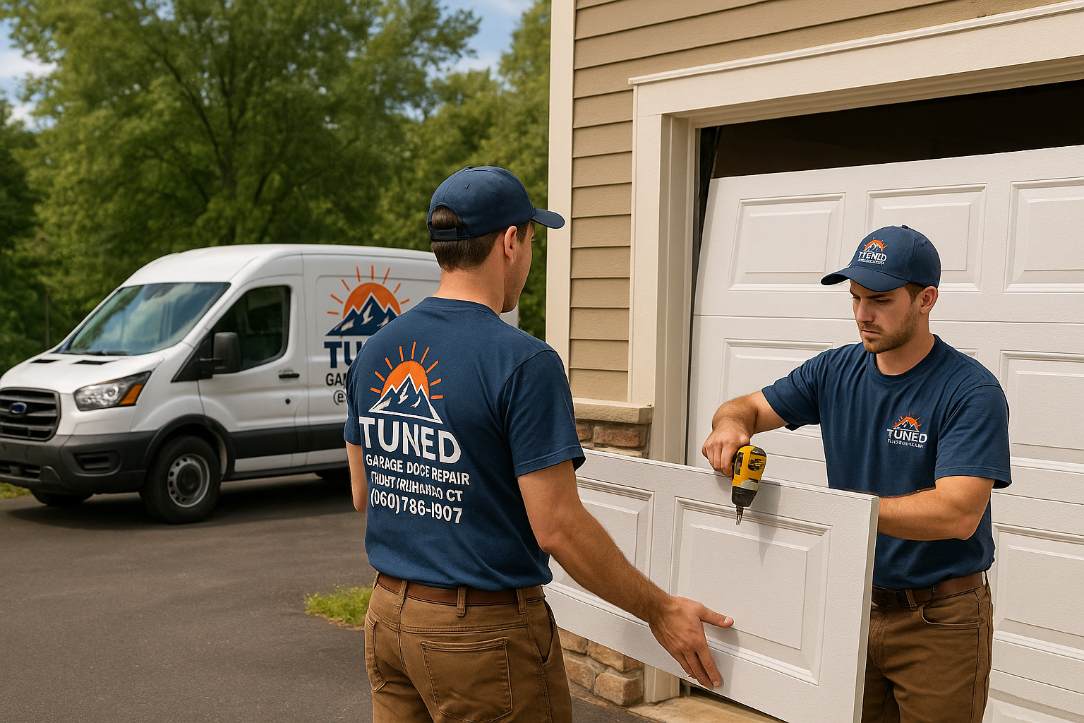 Garage Door Installation in West Simsbury