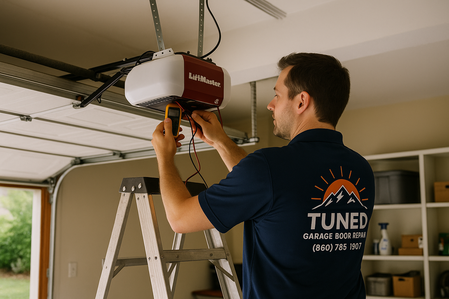 Garage Door Opener Repair in West Simsbury