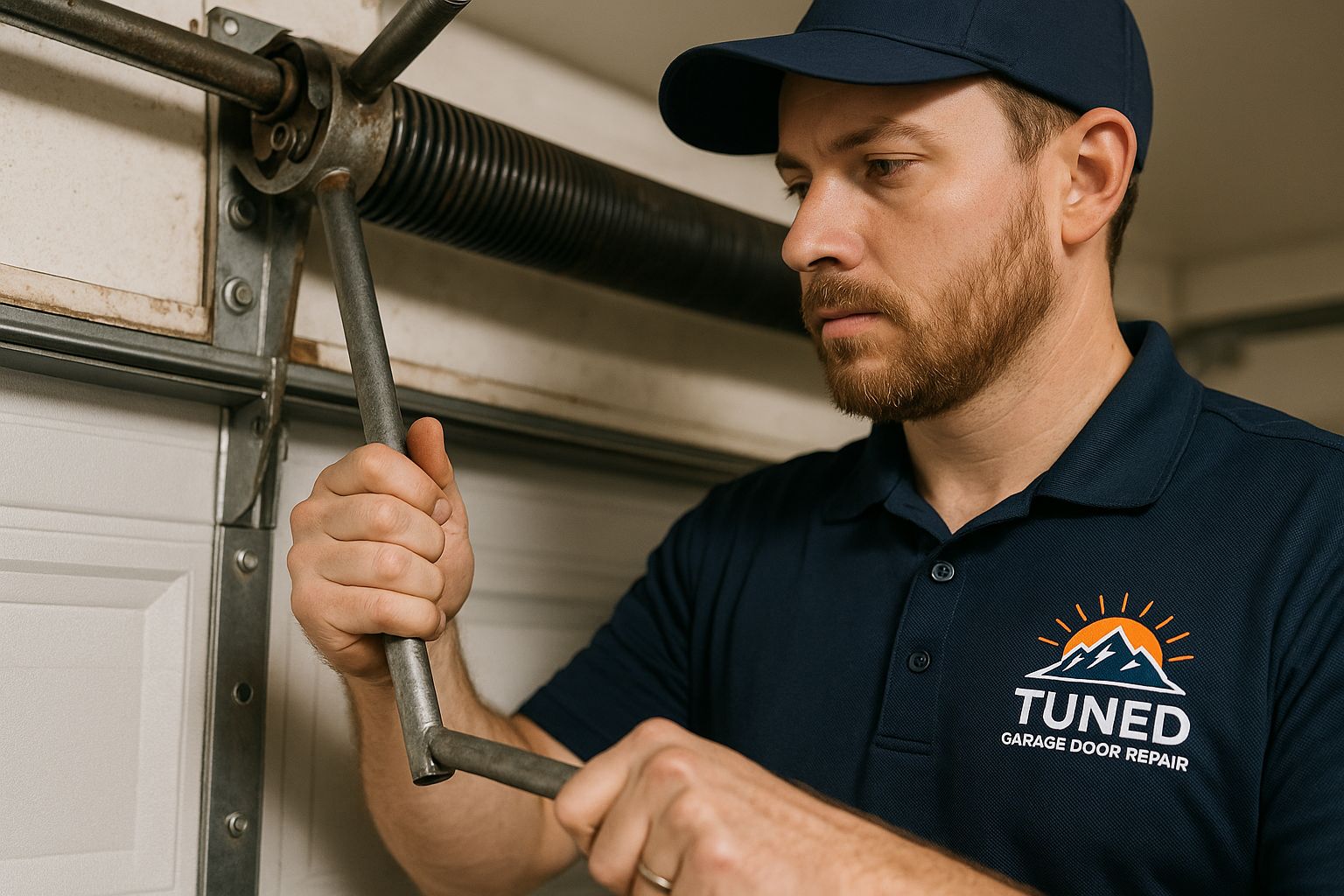 Garage Door Spring Repair in West Simsbury