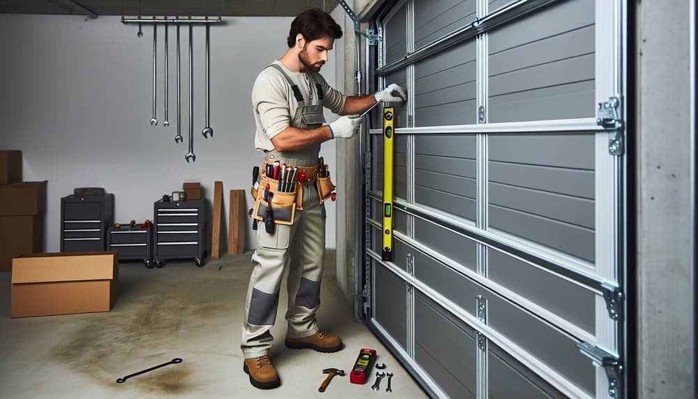 Our professional garage door roller replacement process